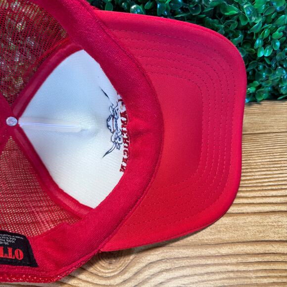 Bun Bs All American Takeover Trucker Hat Houston Adult Cap Red White Blue - Picture 6 of 7